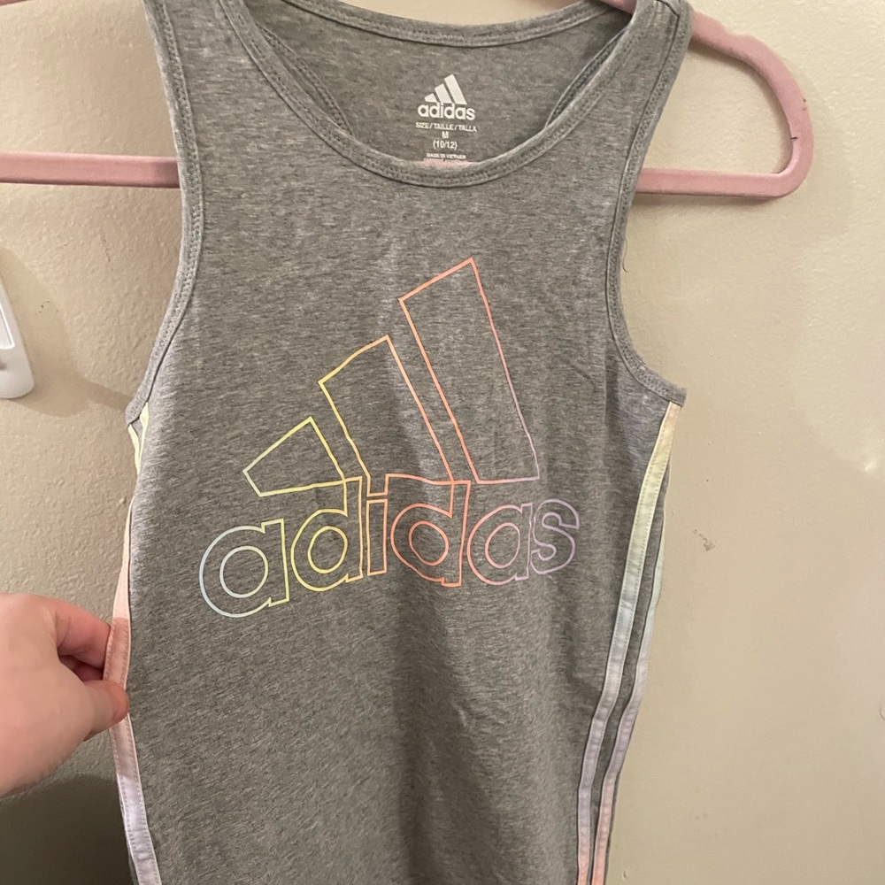 Girls Adidas sport dress size 10/12 gently worn.